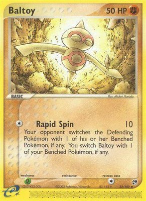 Baltoy, EX Sandstorm