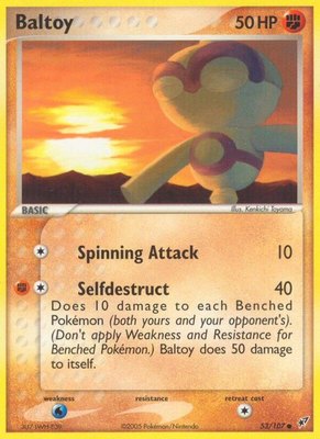 Baltoy, EX Deoxys