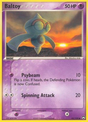 Baltoy, EX Power Keepers