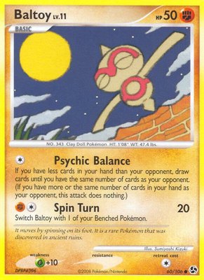 Baltoy, Great Encounters