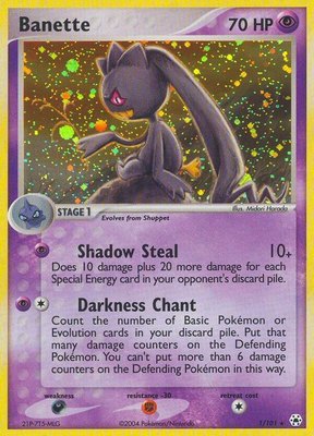Banette, EX Hidden Legends