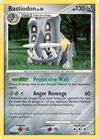 Bastiodon (DP Mysterious Treasures), Deck Exclusives