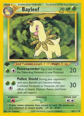Bayleef (28), Neo Genesis