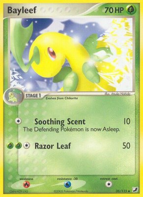 Bayleef, EX Unseen Forces