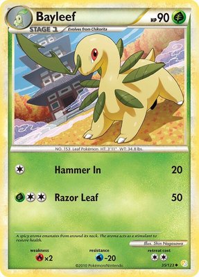 Bayleef, HeartGold SoulSilver