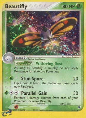 Beautifly, EX Ruby and Sapphire