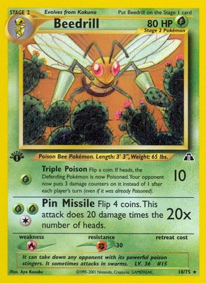Beedrill, Neo Discovery