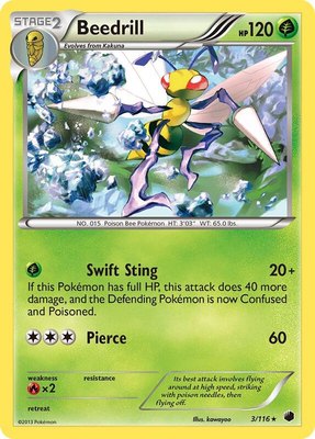 Beedrill, Plasma Freeze