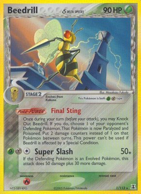 Beedrill (Delta Species), EX Delta Species