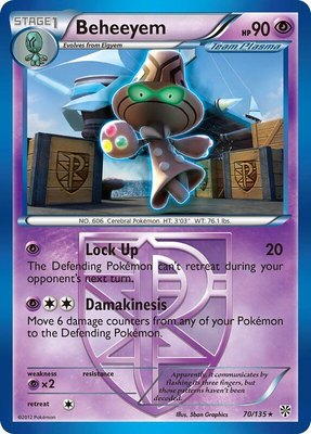 Beheeyem (Team Plasma), Plasma Storm