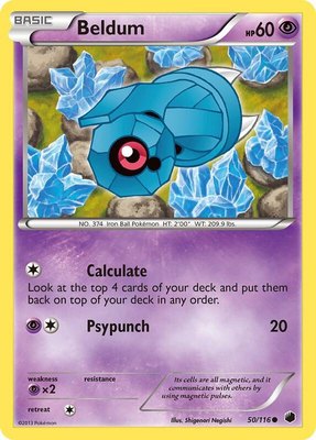Beldum, Plasma Freeze