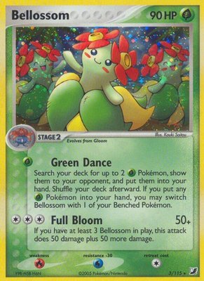 Bellossom, EX Unseen Forces