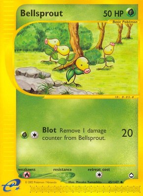 Bellsprout (45), Aquapolis