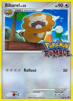 Bibarel, Rumble