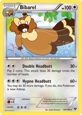 Bibarel, XY Base Set