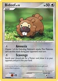 Bidoof, Diamond and Pearl
