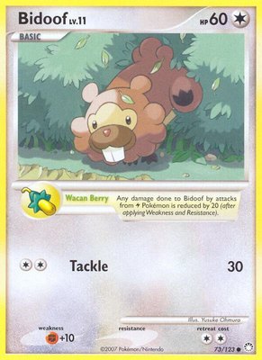 Bidoof, Mysterious Treasures