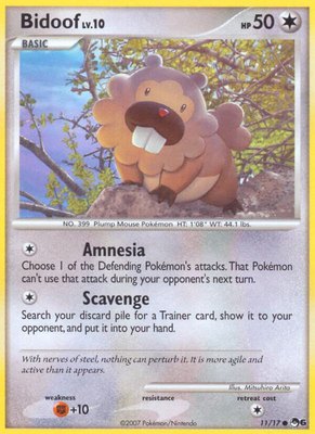 Bidoof, POP Series 6