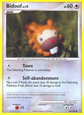Bidoof, Stormfront