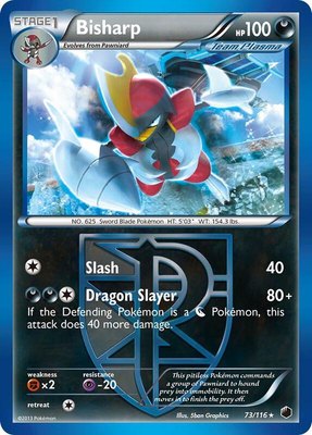 Bisharp (Team Plasma) (73), Plasma Freeze