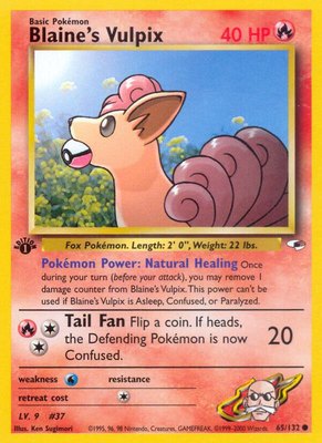 Blaine's Vulpix, Gym Heroes