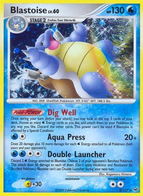 Blastoise, Platinum