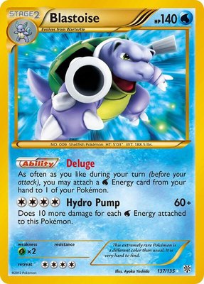 Blastoise, Plasma Storm