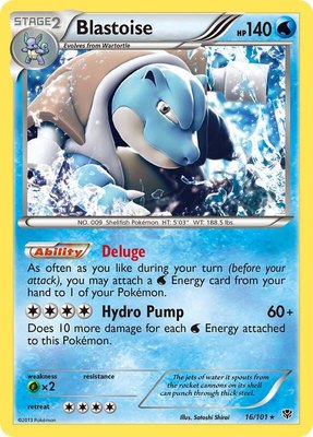 Blastoise, Plasma Blast