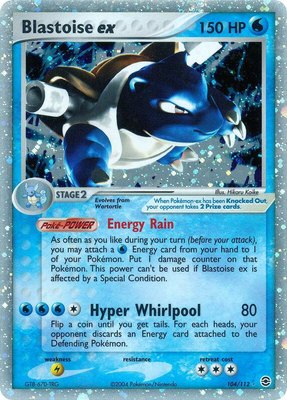 Blastoise ex, EX FireRed & LeafGreen
