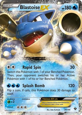 Blastoise EX, XY Base Set