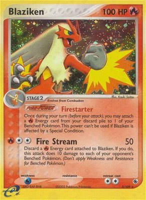 Blaziken, EX Ruby and Sapphire