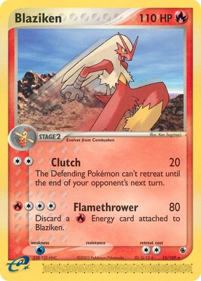 Blaziken, EX Ruby and Sapphire