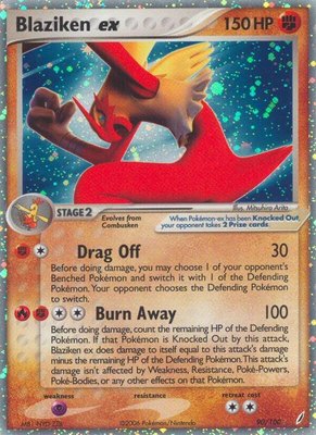 Blaziken ex, EX Crystal Guardians