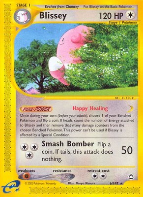 Blissey, Aquapolis