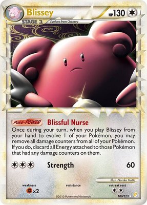 Blissey (Prime), HeartGold SoulSilver