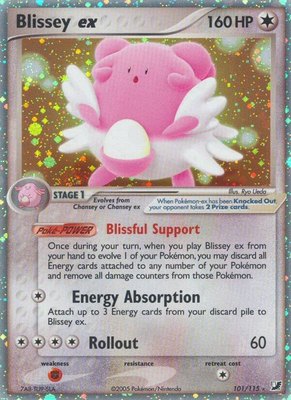 Blissey ex, EX Unseen Forces