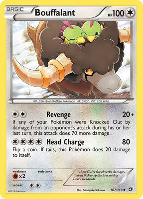 Bouffalant, Legendary Treasures
