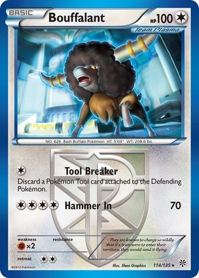 Bouffalant (Team Plasma), Plasma Storm