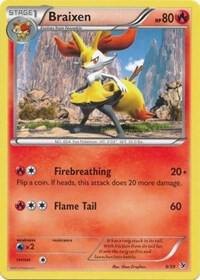 Braixen, Kalos Starter Set