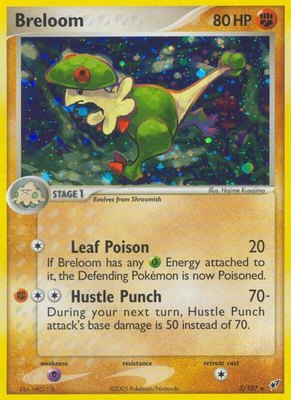 Breloom, EX Deoxys