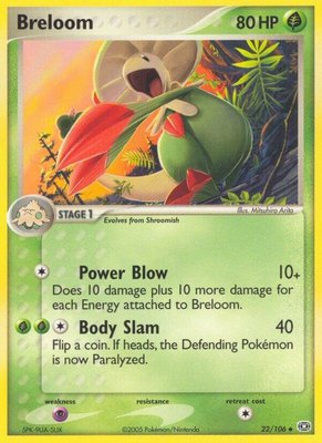 Breloom, EX Emerald