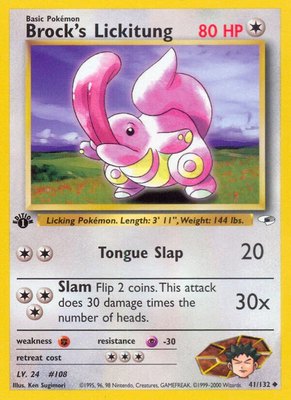 Brock's Lickitung, Gym Heroes
