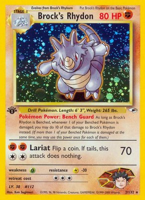 Brock's Rhydon, Gym Heroes