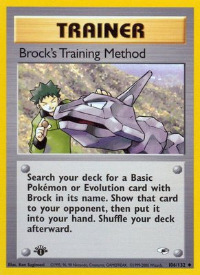 Brock's Training Method, Gym Heroes