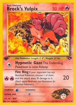 Brock's Vulpix, Gym Challenge
