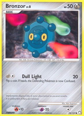 Bronzor, Mysterious Treasures
