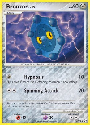 Bronzor (54), Arceus