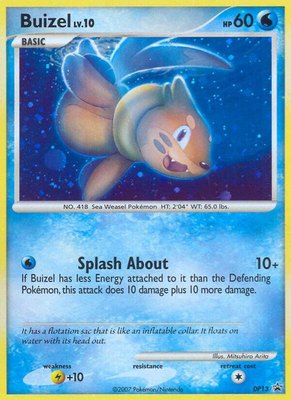 Buizel, Diamond and Pearl Promos