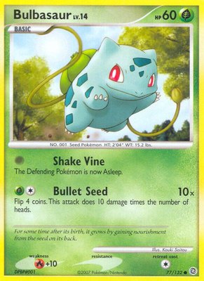 Bulbasaur, Secret Wonders