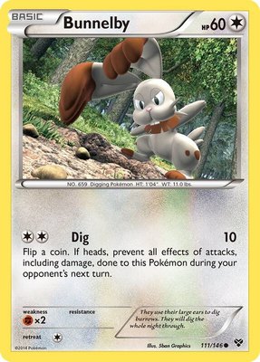 Bunnelby, XY Base Set